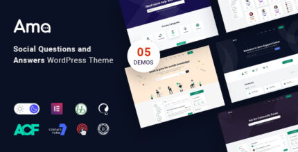 AMA – bbPress Forum WordPress Theme mit sozialen Fragen und Antworten