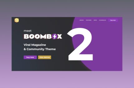 BoomBox – Viral Magazine WordPress Theme