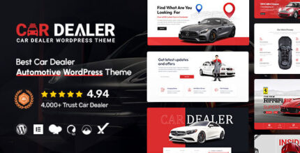 Car Dealer Automotive WordPress Theme – Responsive